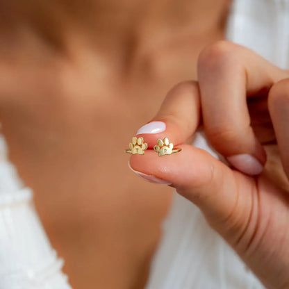 Személyre szabott háziállat kezdőbetűs gyűrű